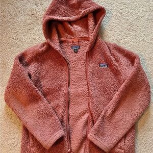 Kids Patagonia Cozy Fleece Jacket - Rust